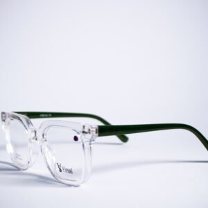 Armazón Clear con Terminales en Verde