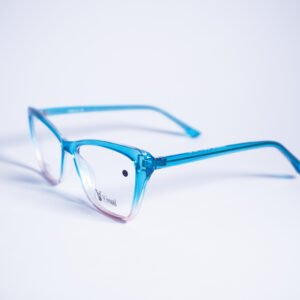 Armazón para Dama Azul con Detalles en Rojo Clear
