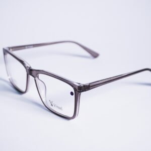 Armazón Unisex Gris Clear Talla Grande