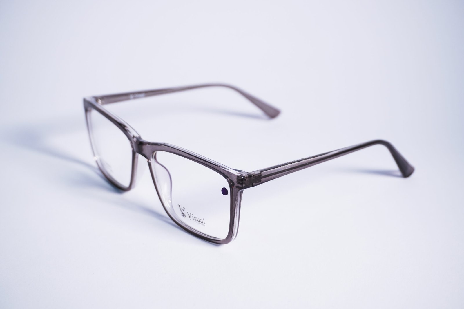 Armazón Unisex Gris Clear Talla Grande