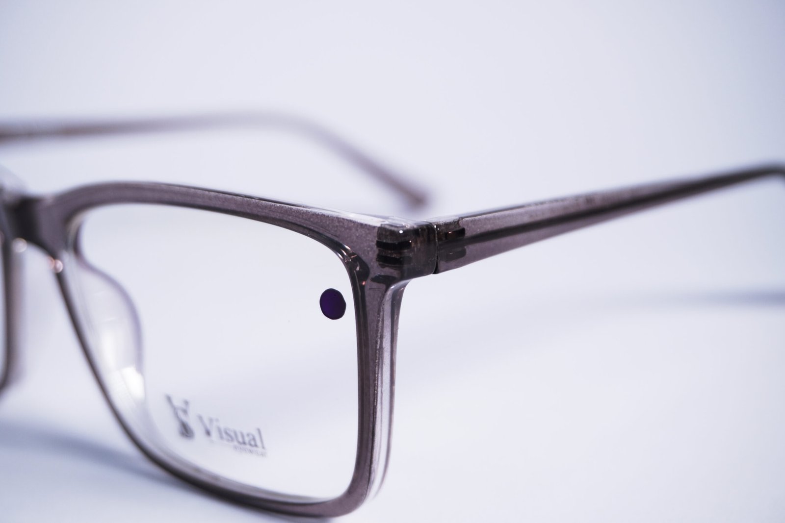 Armazón Unisex Gris Clear Talla Grande - Image 3