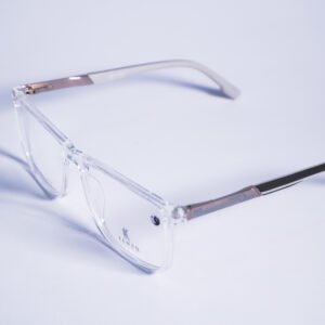 Armazón Unisex Transparente Clear Talla Grande
