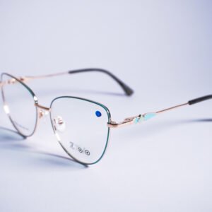 Armazón Metálico Azul Talla Grande con Diseño en Terminales