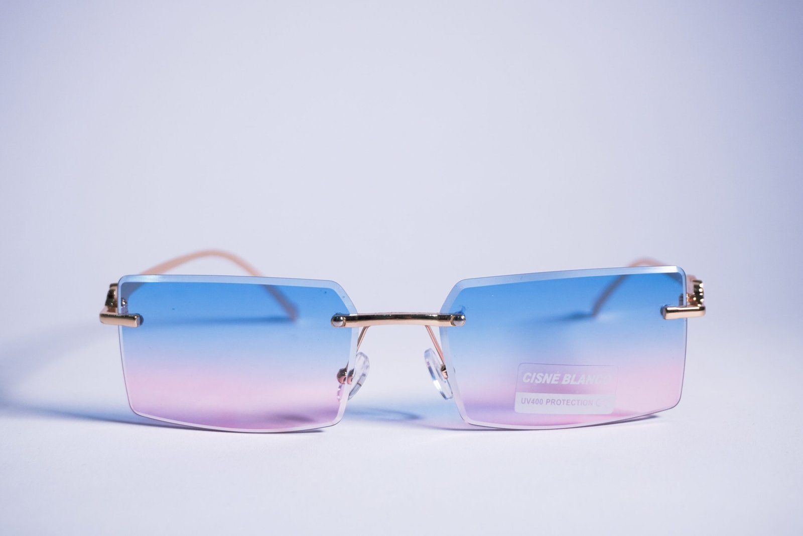 Lentes de Sol Tres Piezas Azul y Rosa Degradados — Protección Solar con Estilo - Image 2