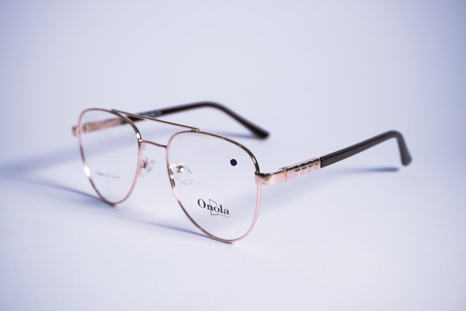 Armazón Metálico Doble Puente Dorado