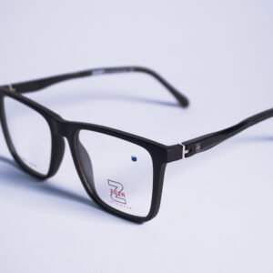 Armazón Negro de Acetato con Sobrepuesto Solar Polarizado Incluido