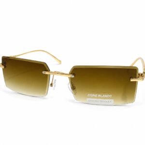 "Rimless Dorado Ámbar" — Cisne Blanco S22026341 57/17-145